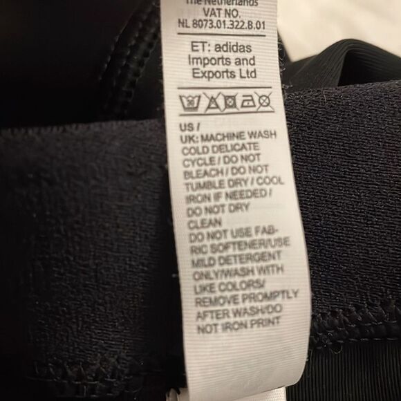 Adidas Black Techfit Climalite Athletic Shorts Womens Size Small Casual Pull-On - Picture 9 of 9